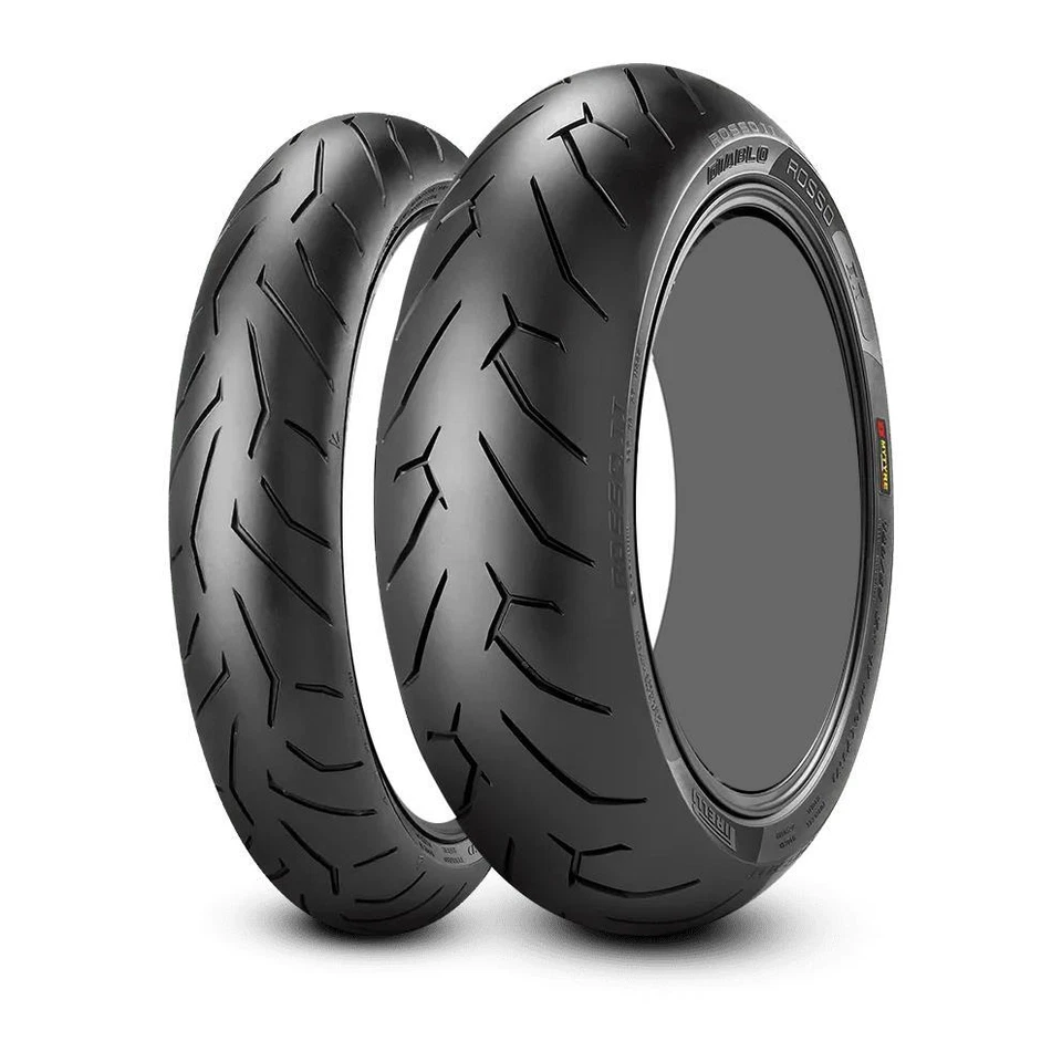 Pirelli Rosso II Tire Set Honda CBR600RR - 2008-2017 Foto 1 de 1