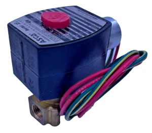 ASCO Red-Hat EF8262G212 2-Way NC 1/4" General Service Solenoid Valve 120/60 AC - Picture 1 of 4