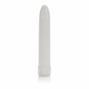 CalExotics Classic Slender Multi-Speed Vibrator 7" Traditional Vibe White - Picture 1 of 7