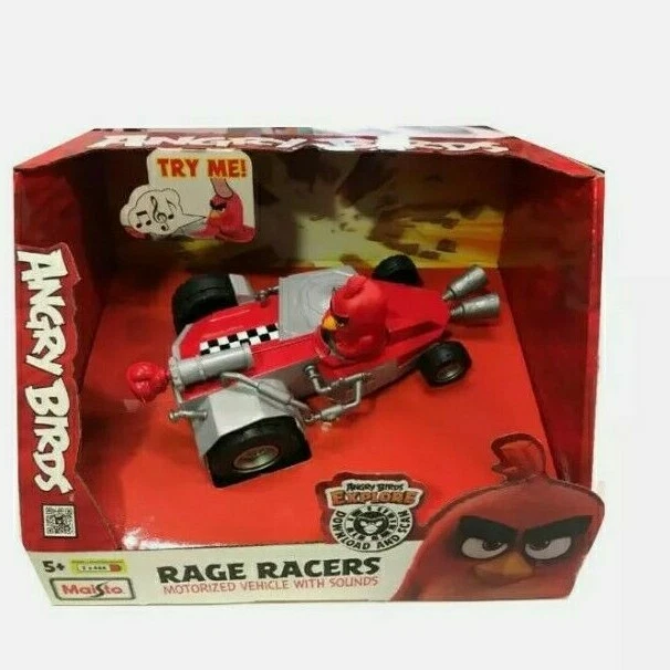 Angry Birds Rage Racers Motorized Vehicle with Sounds Red - Image 1 of 1
