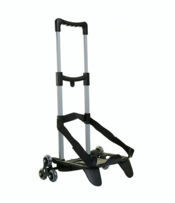 Seven-Be Box Carrello Porta Zaino 3 Ruote Colore Nero - Immagine 1 di 3