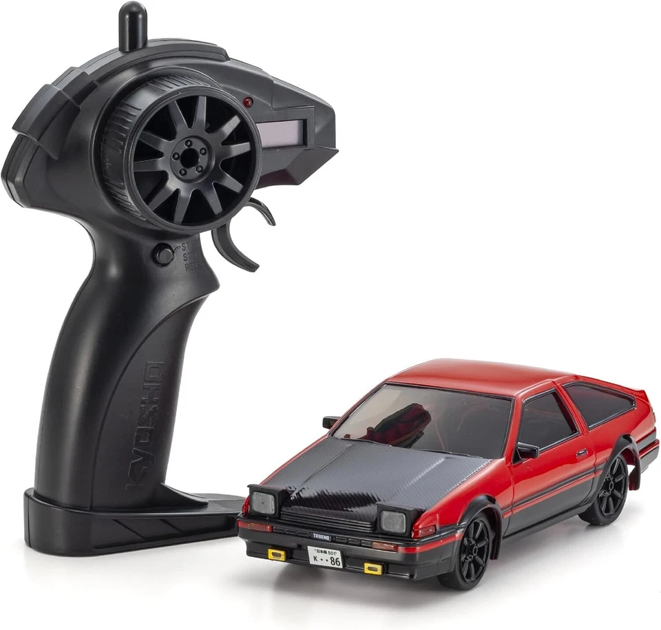 Kyosho Egg RC Car FIRST MINI-Z TOYOTA SPRINTER TRUENO AE86 Red/Black - Image 1 of 1