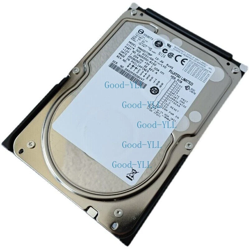 Fujitsu 73GB 10K RPM SCSI 68 Pin MAW3073NP hard drive - Image 1 of 2