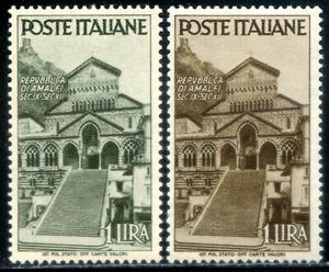 Repubblica Italiana 1946 Avvento della repubblica n. 566b ** varietà (m1213) - Picture 1 of 2