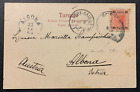 Libanon - Amerikanische Kirche PPC österreichische Post Beirut nach Österreich 1903 über Port Said