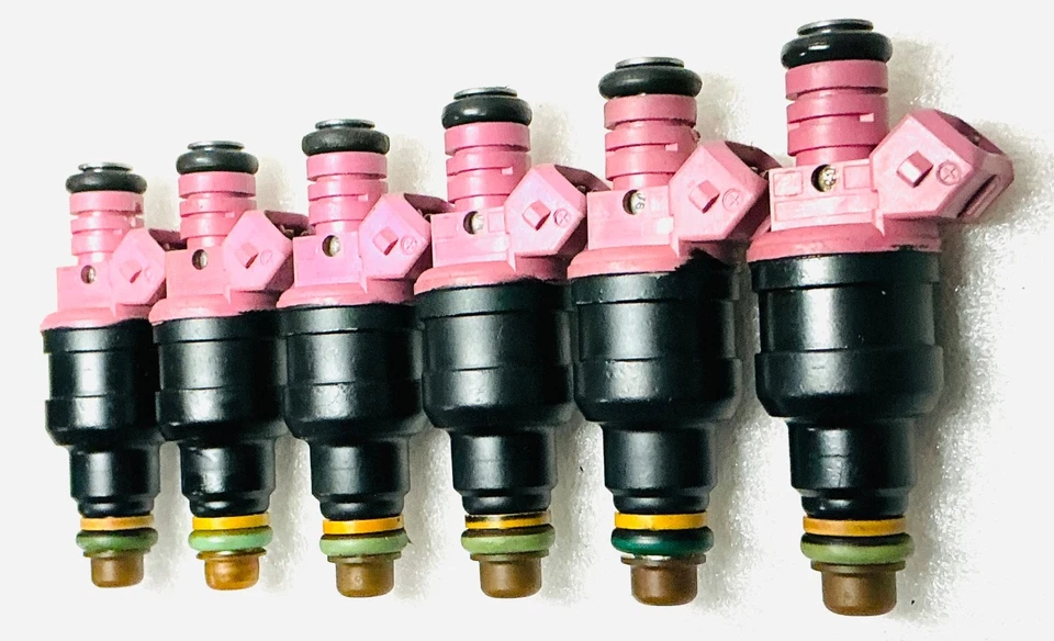 Inyectores de combustible 6X 22LB Bosch 4 orificios para Dodge B1500 B2500 Dakota Durango Ram 3.9 Foto 1 de 4