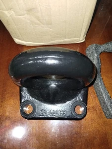 4-Bolzen Anhängerkupplung Lunette Ring, ID 3 Zoll, schwarz Schwerlast Stahl 66.000 Pfund  - Bild 1 von 2