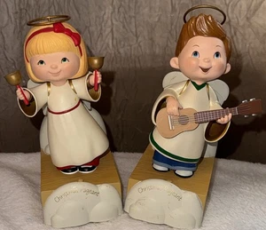 Hallmark Wireless Children’s Angel Choir lotto di 2 Michael Hope canta movimenti funziona - Foto 1 di 12