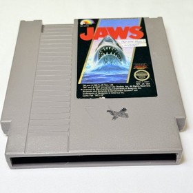 JAWS NES Nintendo Entertainment System Action Adventure Video Game LJN Classic