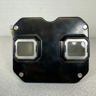 Viewmaster Model C Vintage 1950s Black Bakelite 3D Viewer Sawyer's Belgium - Image 1 of 4