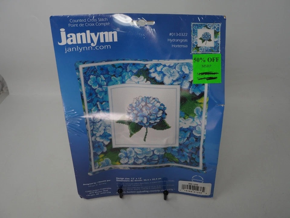 Janlynn Counted Cross-Stitch Kit #056-0195 - "Nature's Trio"