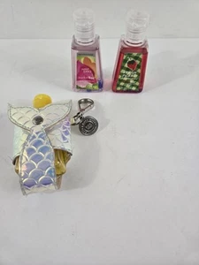 Bath & Body Works OLD STYLE RECTANGLE Pocket Bac Mermaid holder hand sanitizer - Picture 1 of 6