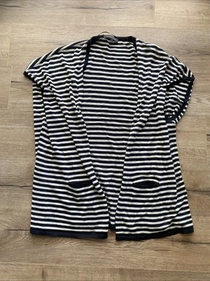 Maggie T Linen Blend Cardigan Shawl Size 3 - image 1 of 4