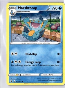 Marshtomp 063/264 Regular Uncommon Fusion Strike Pokemon Card NM - Picture 1 of 2