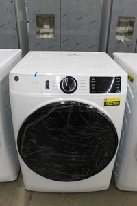 GE GFD55ESSNWW 28" White 7.8 cu. ft. Front Load Electric Dryer NOB #152768 - Picture 1 of 12