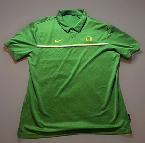 Oregon DUCKS Fußball Nike Dri-Fit KRAGEN SHIRT GRÖSSE LARGE - Bild 1 von 7