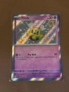 Pokemon - Flittle - 164/091 - Paldean Fates - Holo - Shiny Rare 40 NM - Picture 1 of 2