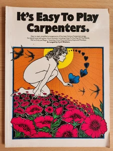 IT'S EASY TO PLAY CARPENTERS for PIANO VOCAL + GUITAR CHORD - 14 SONGS - WISE - Picture 1 of 8