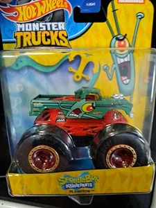 Monster Truck Plankton Hot Wheels 1/64 Spongebob Series New In Box. Gifts Toys - Picture 1 of 3