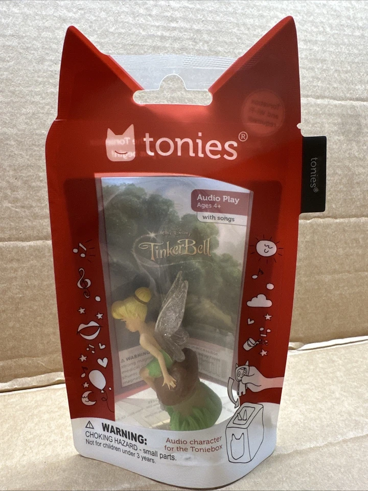 Tonies Disney Tinkerbell Audio Play Figurine Character For The Toniebox Sealed - Image 1 of 2