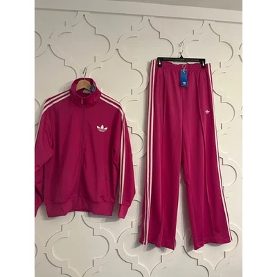 NUEVO ADIDAS ORIGINALESS Firebird Chándal Suelto Para Mujer Fucsia Talla Mediana Foto 1 de 4