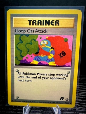 Goop Gas Attack 78/82 Team Rocket Unlimited 1999-2000 Pokemon TCG Card LP - Image 1 of 2