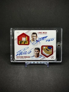Messi Ronadlo 2025 Card Lab Patch Faksimile Auto SP - Bild 1 von 4
