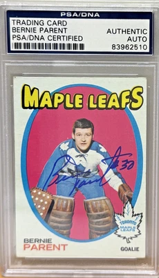 1971 Topps #131 Bernie Parent PSA/DNA Certified Auto! - Image 1 of 2