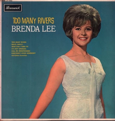 Brenda Lee Too Many Rivers LP vinyl UK Brunswick 1965 mono pressing LAT8622 - Image 1 of 3