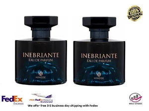 2 X Brazilian Inebriante Eau de Parfum Male Perfume 100ml - Hinode Original - Picture 1 of 4