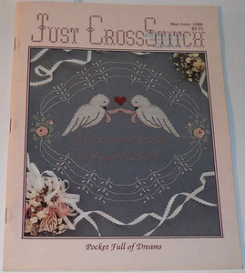 Just CrossStitch Magazine Vol 6 No 1 May/June 1988 Pocket Full of Dreams - Picture 1 of 9
