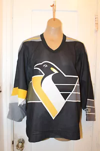 CCM Gradient Robo Pittsburgh Penguins Small Vintage anni 90 AIR-KNIT MASKA LEGGI - Foto 1 di 17