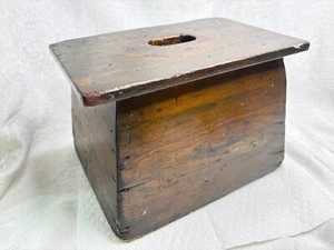 Small Vintage Primitive Wood Bench or Riser or Display Stand Rustic Country - Picture 1 of 14