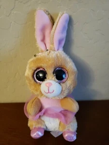 Ty Beanie Babies CONEJITO CONEJO PUNTERAS CENTELLEANTES 8" de peluche animal de peluche - Imagen 1 de 4