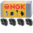 4 pc NGK 48921 U3004 Ignition Coils for ZS297 UF359 UF-359 IC489 GN10361 qp