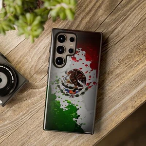 Mexico Flag Tough Cases, Phone Cover, Protective Case, Mexican Flag, Patriotic - Picture 1 of 87