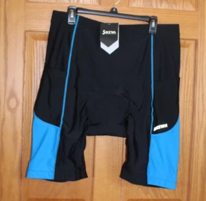 Bikewa XXXL Men's 4D Padded Compression Cycling Performance Bike Biker Shorts - Picture 1 of 8