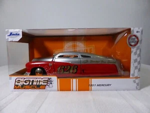 JADA TOYS Bigtime Muscle Car 1951 MERCURY red "BOMBER BROS. SPECIAL" Holley BNIB - Picture 1 of 10