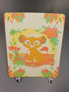 Tarjeta Simba Rey León Disney 100 Carddass Bandai - Imagen 1 de 1