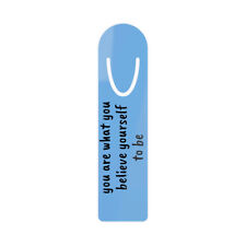 Bookmark "you are what you believe yourself to be" BLUE