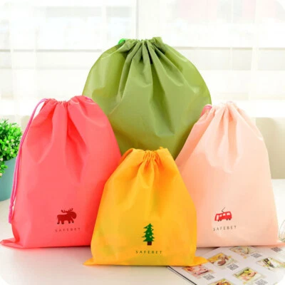 Bundle Pocket Drawstring Pocket Facial Wash Towel Drawstring Pocket Fresh ↔ - Image 1 of 4