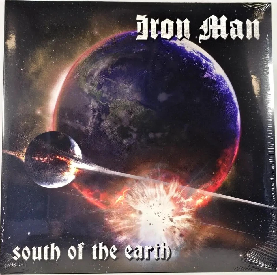 Iron Man South Of The Earth LP Album vinyl record limited purple doom metal 2013 - Image 1 of 4
