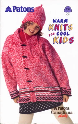Folleto "Tejidos cálidos para niños geniales" de Patons 731CC NOS Foto 1 de 4