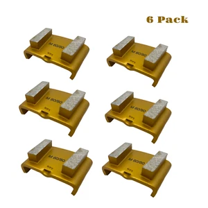 6PK Grinding Discs for EZ HTC Greyline Professional Grinders Medium Bond 60 Grit - Picture 1 of 17