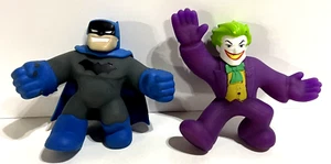 Heroes Of Goo Jit Zu 2 Pack Batman & The Joker 4,5 pollici Squishy Elasticizzato - Foto 1 di 8