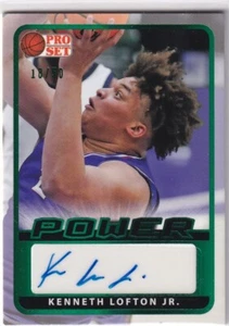 2022 Leaf Pro Set - Power Kenneth Lofton Jr. #PA-KL1 (AU) /50 - Picture 1 of 2