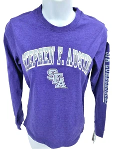 Youth Medium (12-14) Stephen F Austin SFA Texas Colosseum T Shirt Purple - Picture 1 of 5
