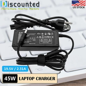 For Dell Inspiron 11 13 14 15 17 3000 5000 7000 Series AC Adapter Charger 45W - Picture 1 of 8