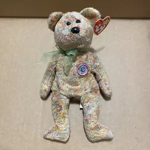 TY Beanie Baby - SPECKLES the e-Bear (Internet exklusiv) (8,5 Zoll) - Bild 1 von 1