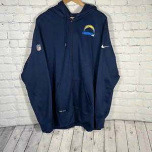 Los Angeles Chargers NFL On Field Therma Fit Full Zip Hoodie Sweatshirt XXL - Bild 1 von 11